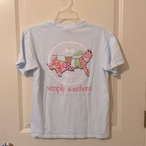 Simply Southern Youth Large Tee